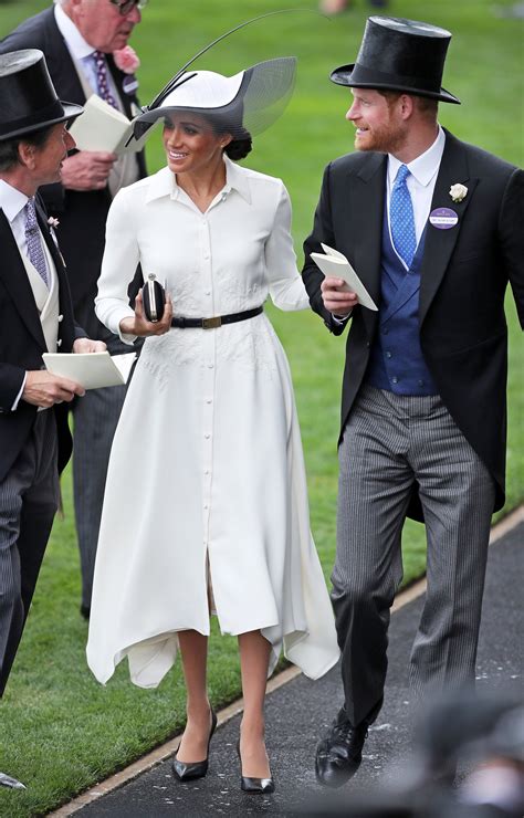 meghan ascot givenchy|Meghan, Duchess of Sussex, Wears Givenchy for First Royal Ascot.